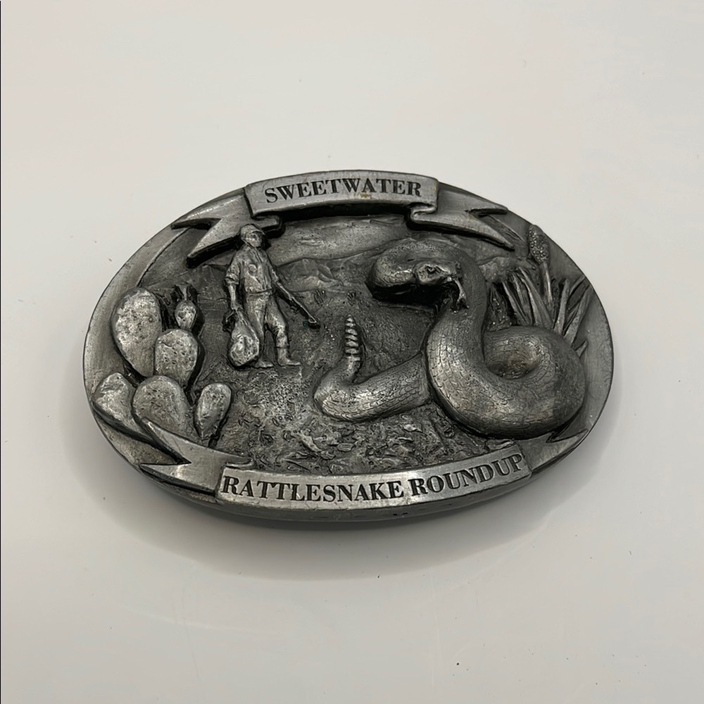 Sweetwater Rattlesnake Roundup Belt Buckle